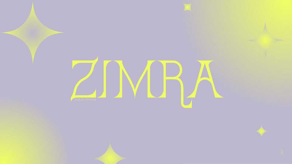 Zimra Font Family › Fontesk