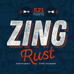 Zing Rust Font Family