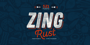 Zing Rust Font Family