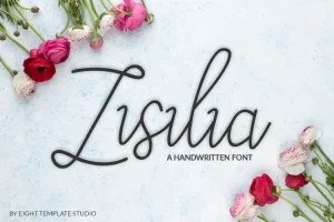 Zisilia Handwritten Font