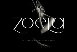 Zoela Serif Font