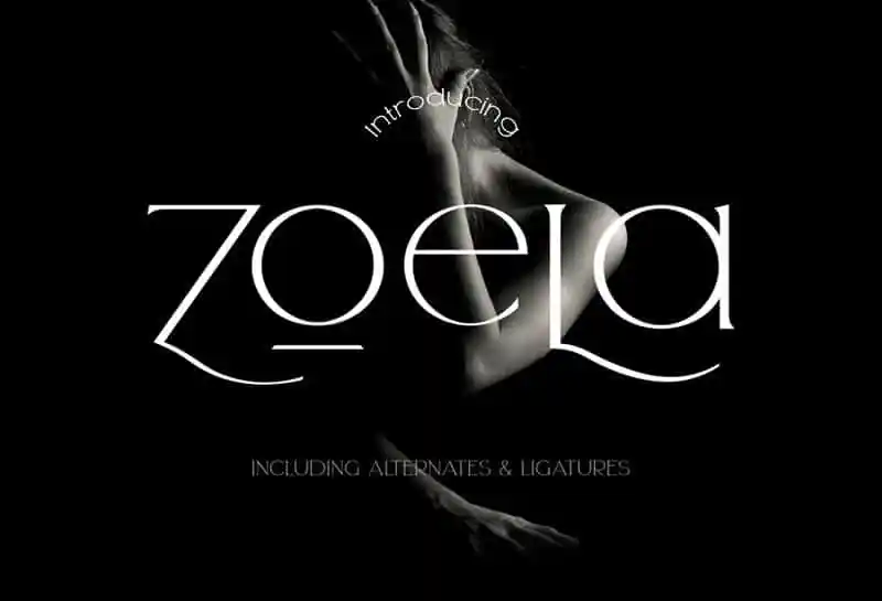 Zoela Serif Font