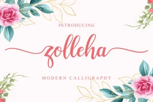 Zolleha Script Font