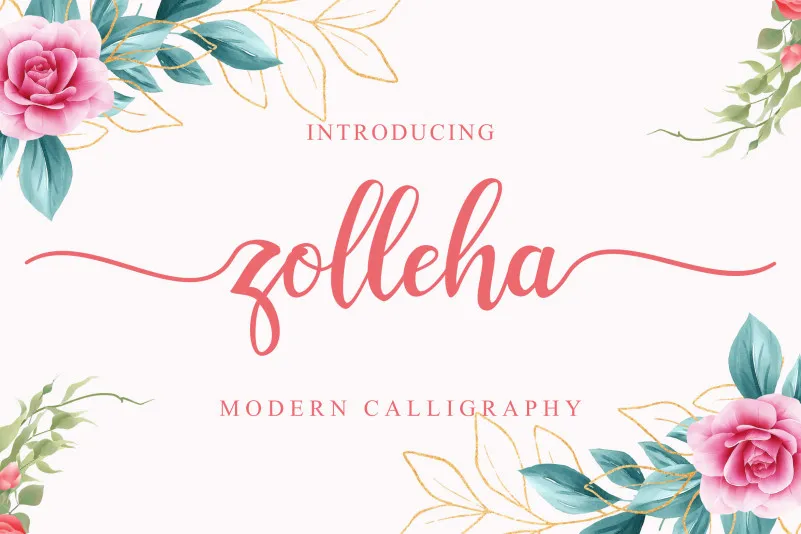Zolleha Script Font