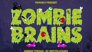 Zombie Brains Font › Fontesk