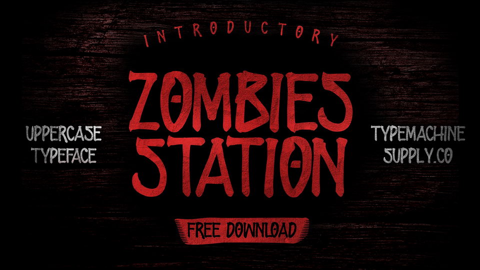 Zombies Station Font › Fontesk