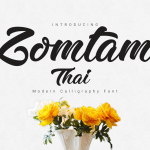 Zomtam Thai Script Font