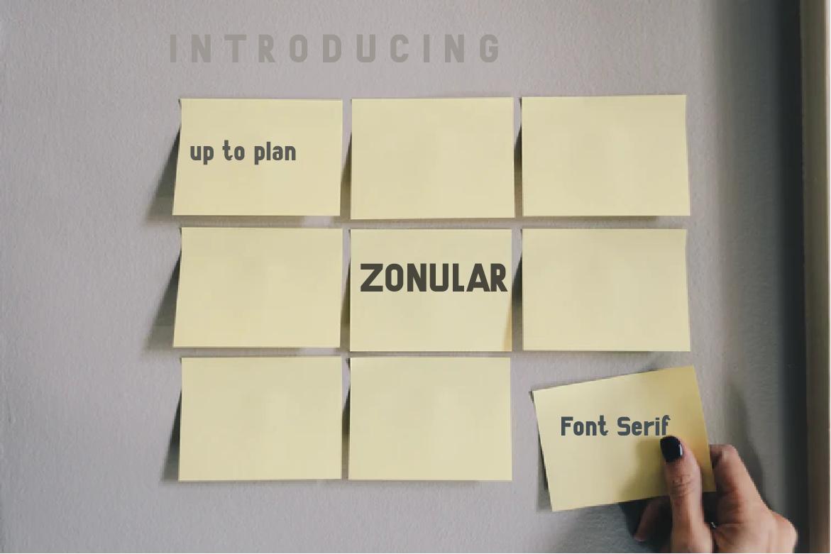 Zonular Font