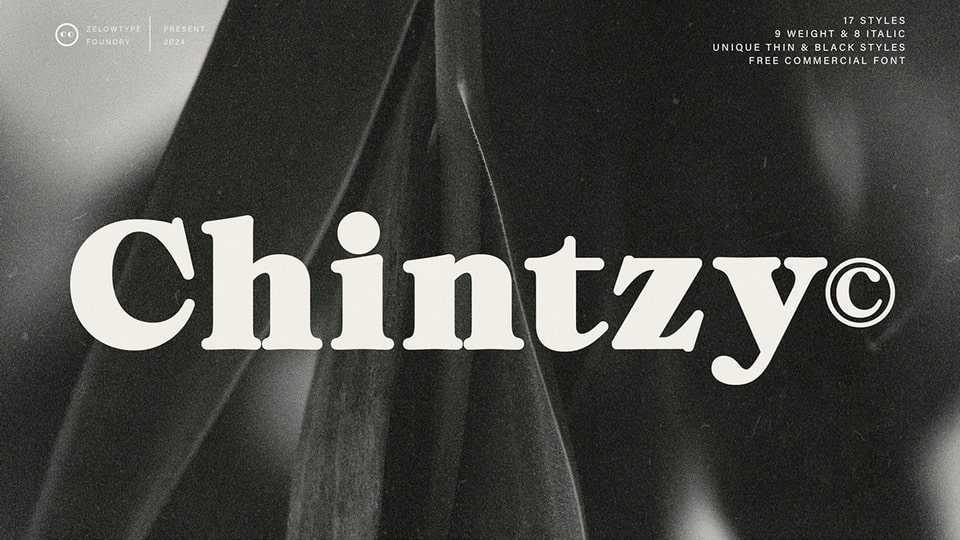 ZT Chintzy Font Family › Fontesk