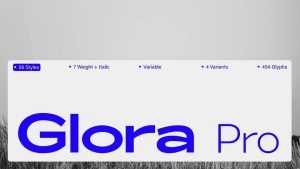 ZT Glora Pro Font Family › Fontesk