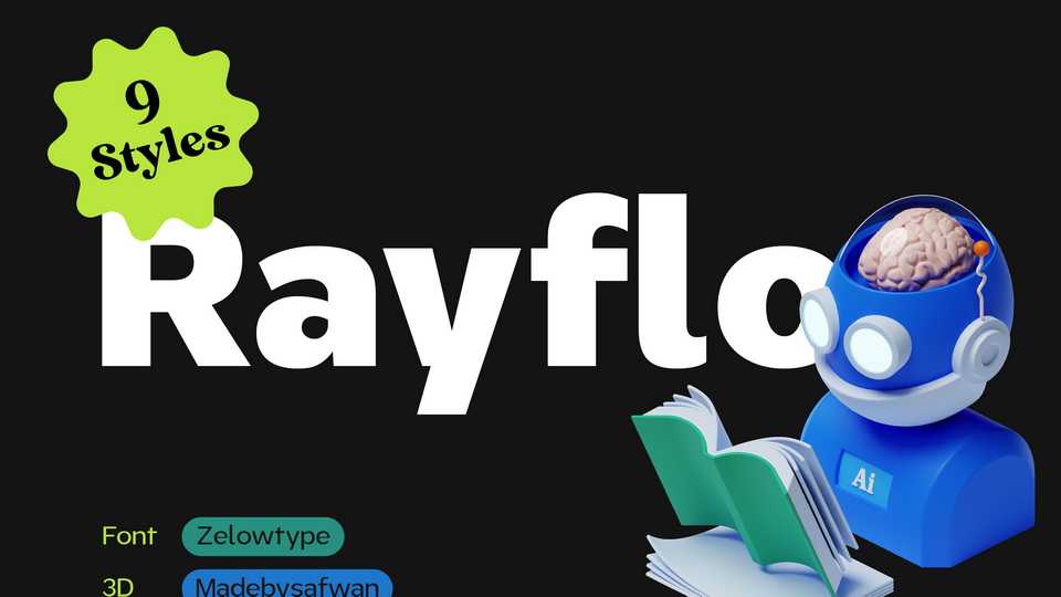 ZT Rayflo Font › Fontesk
