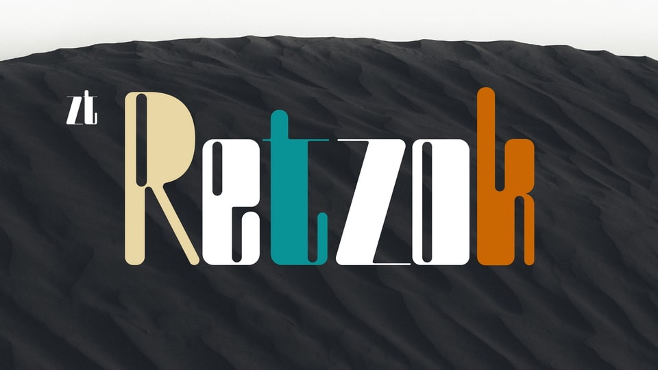 ZT Retzok Font › Fontesk