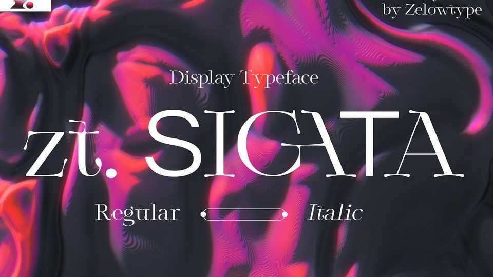Zt Sigata Font › Fontesk