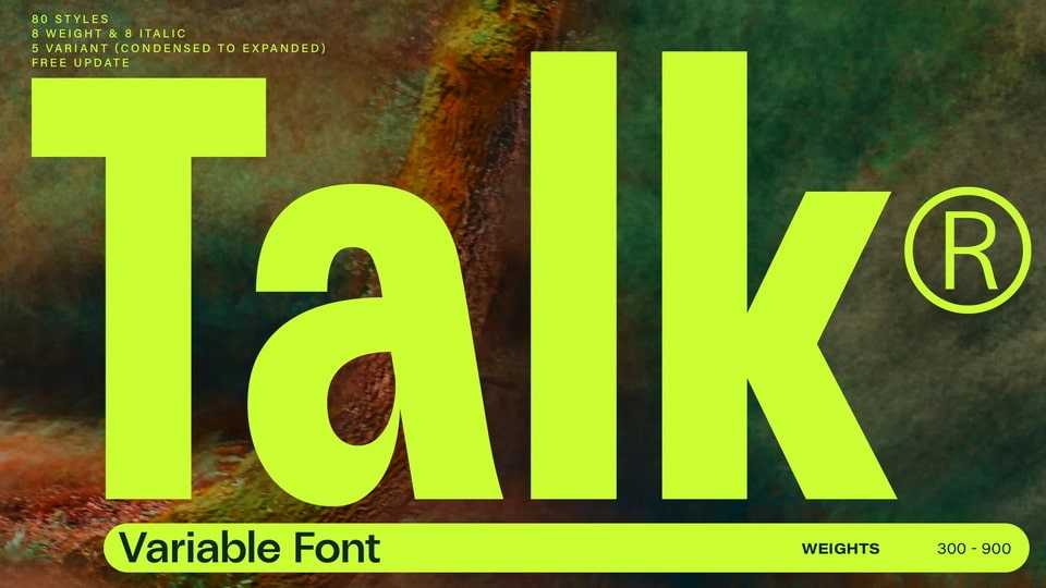 ZT Talk Font › Fontesk