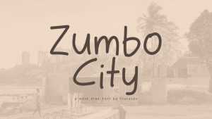 Zumbo City Font › Fontesk