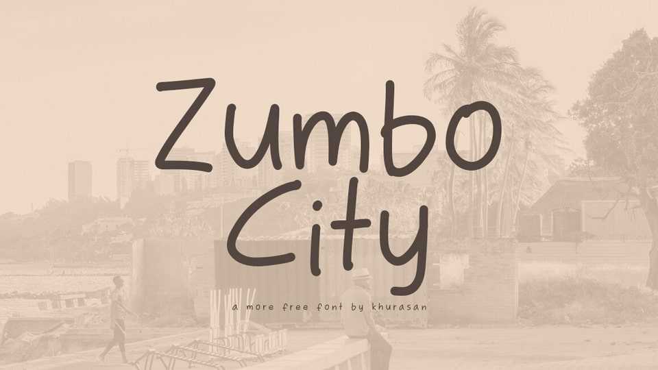 Zumbo City Font › Fontesk