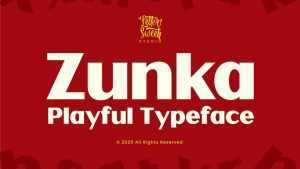 Zunka Font › Fontesk
