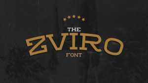 Zviro Font › Fontesk