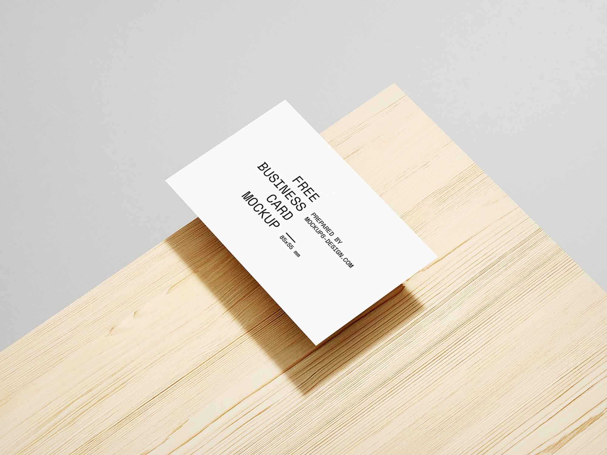 3 Minimal Business Card Mockups