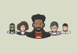30 Free Diversity Avatars Vector Icons (AI)