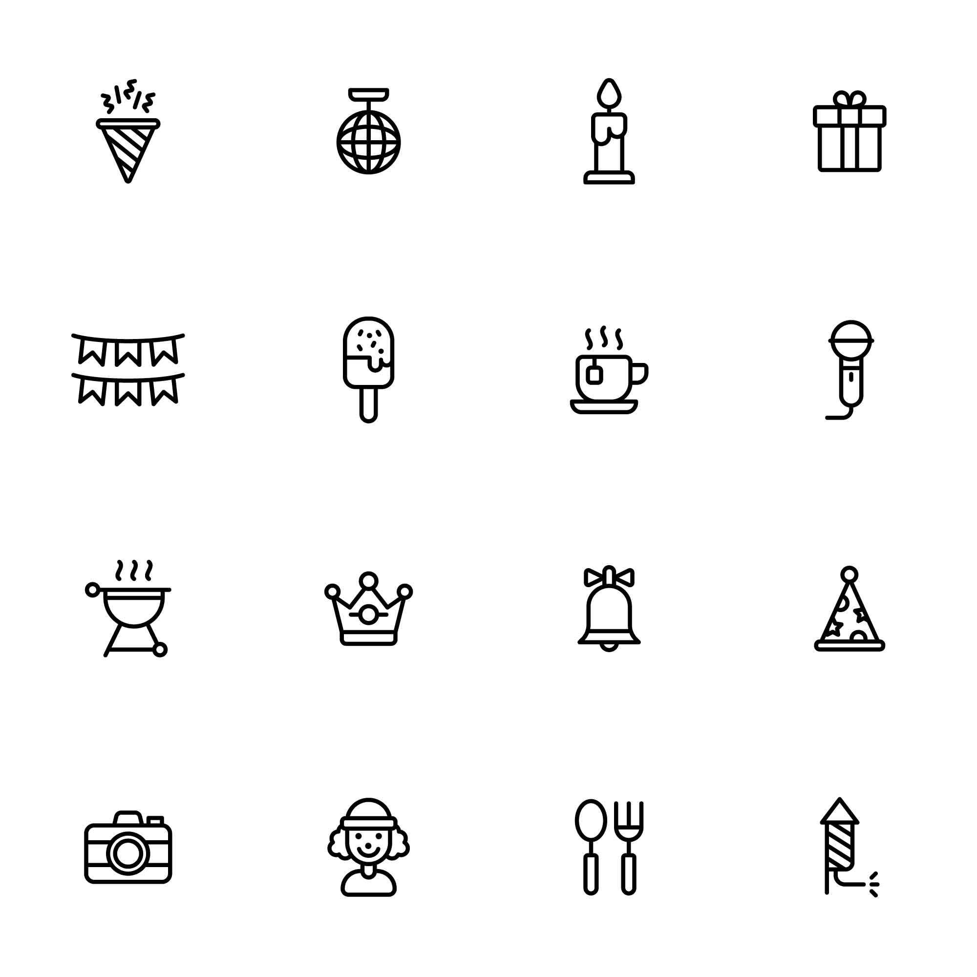 32 Birthday Icons