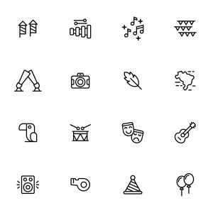 32 Carnival Icons