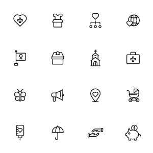 32 Charity Icons