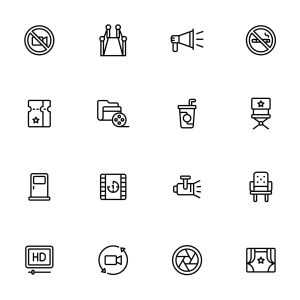 32 Cinema Icons