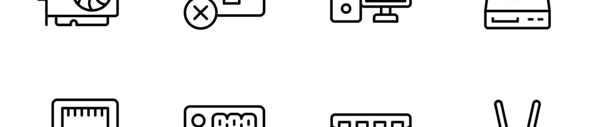 32 Computer Hardware Icons