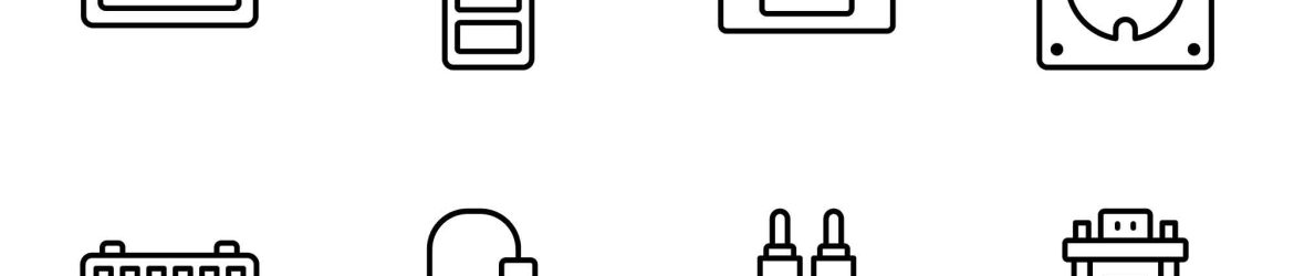 32 Computer Peripherals Icons