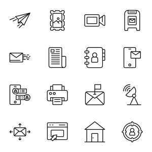 32 Contact Icons