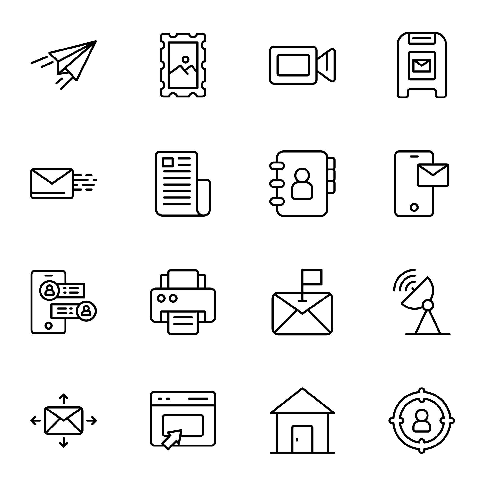 32 Contact Icons