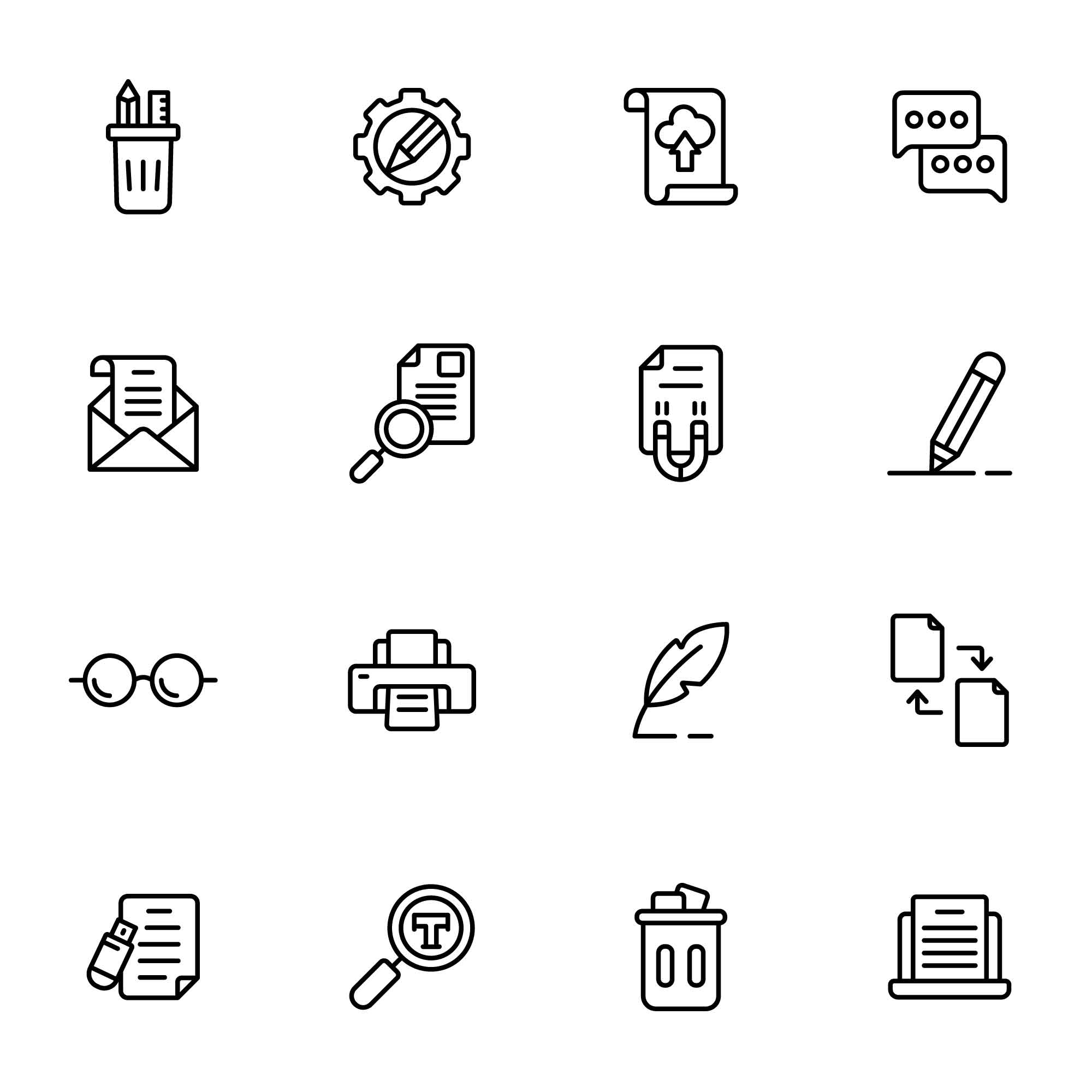 32 Copywriting Icons