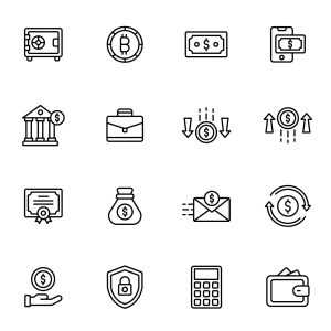 32 Currency Icons
