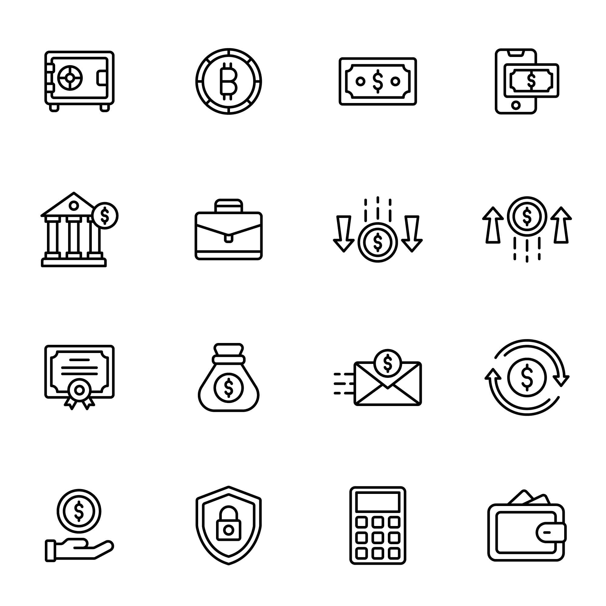 32 Currency Icons