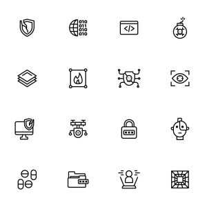 32 Cyberpunk Icons