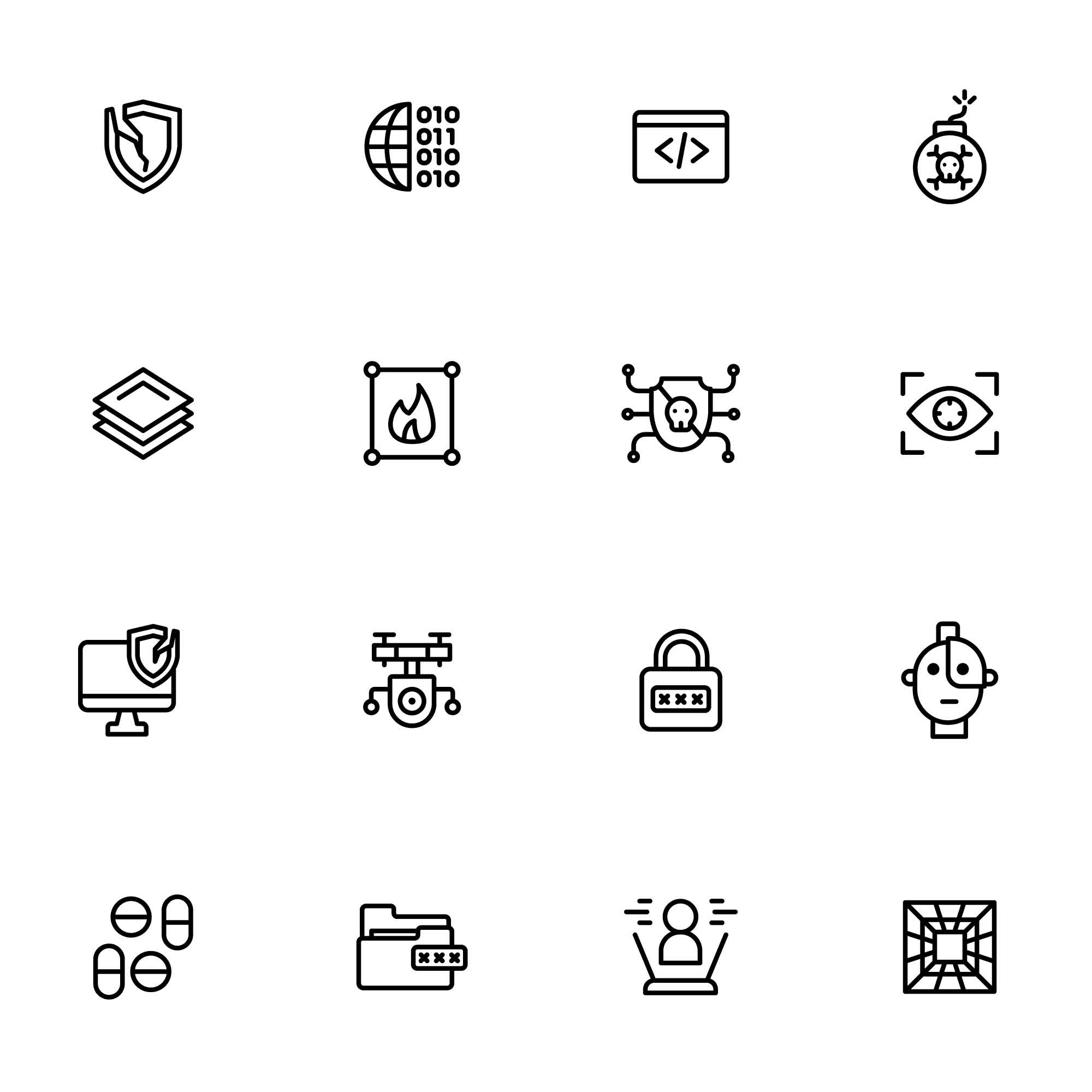 32 Cyberpunk Icons