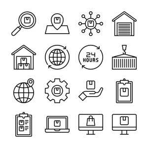 32 Delivery Service Icons