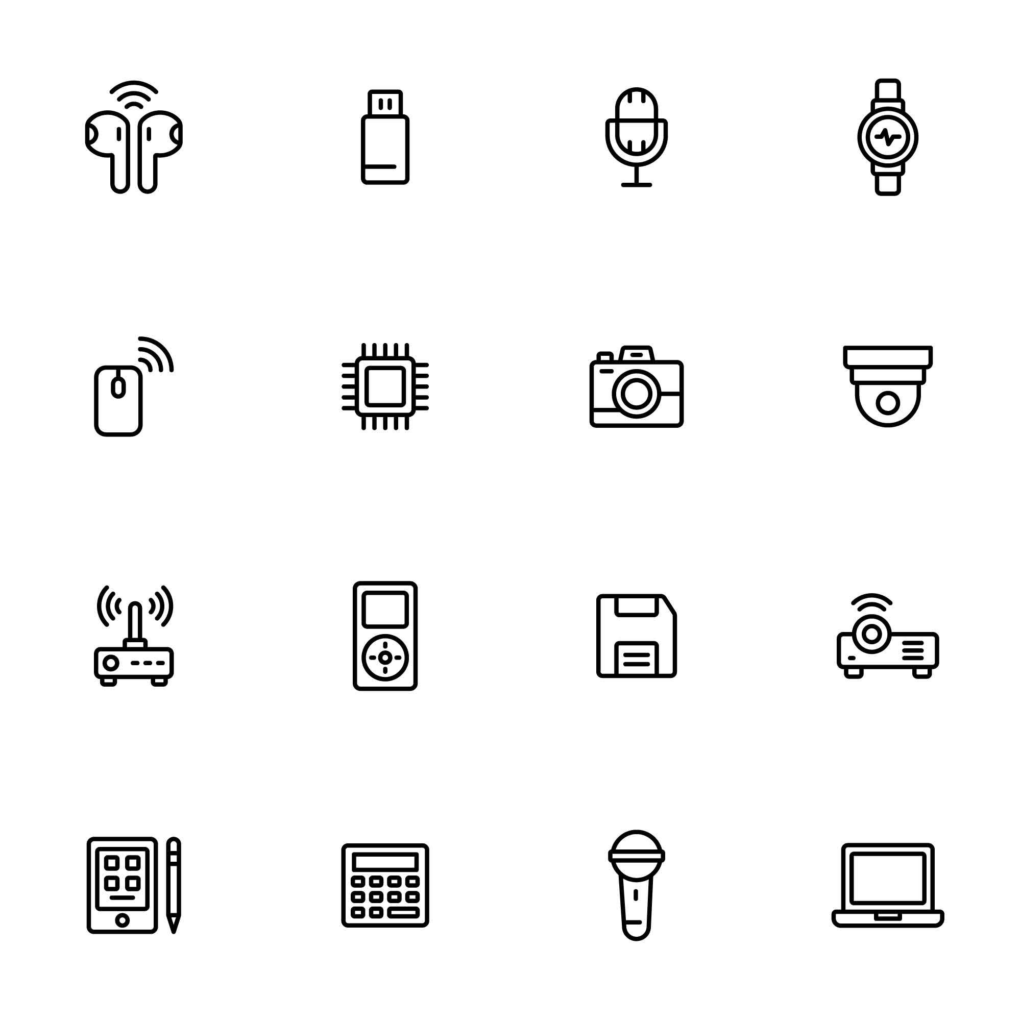 32 Devices Icons