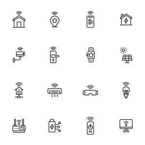 32 Domotics Icons
