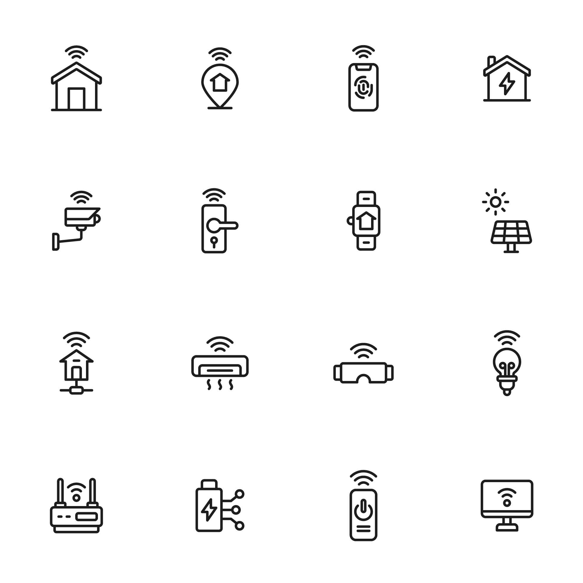32 Domotics Icons