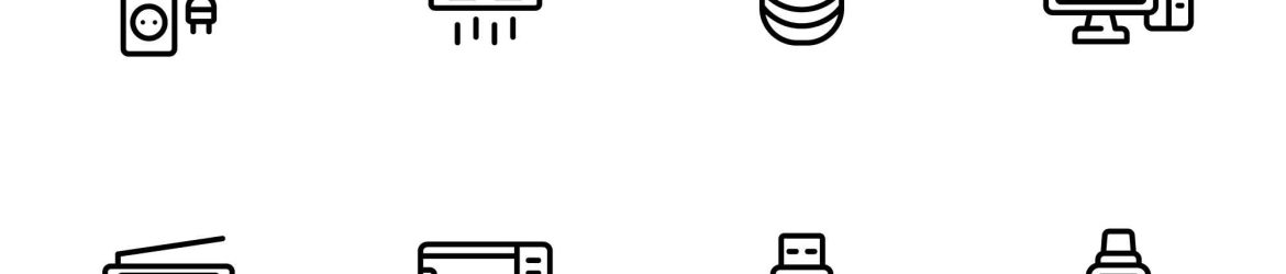 32 Electronic Devices Icons