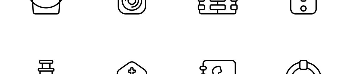 32 Emergency Service Icons
