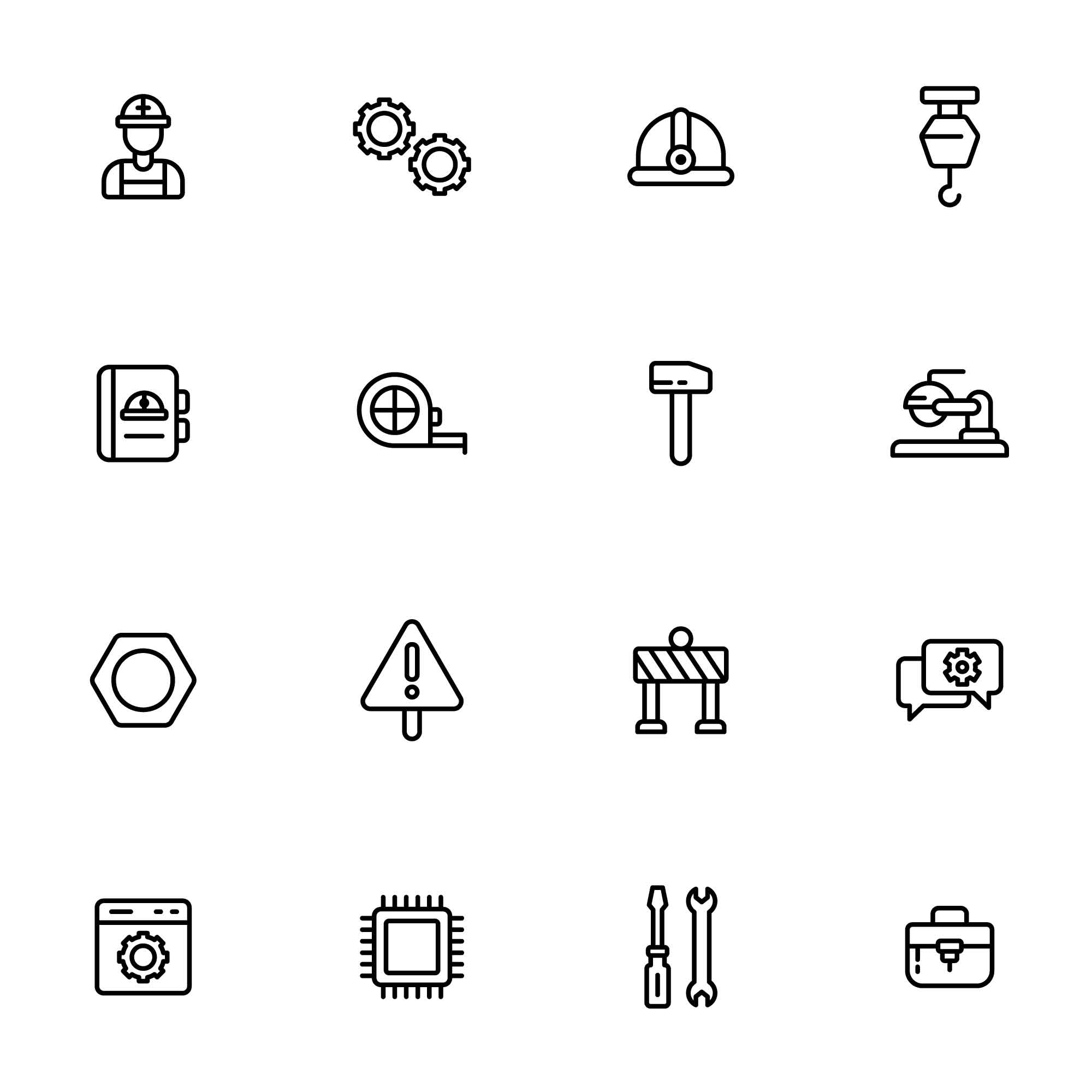 32 Engineering Icons