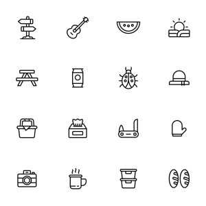 32 Free Picnic Icons