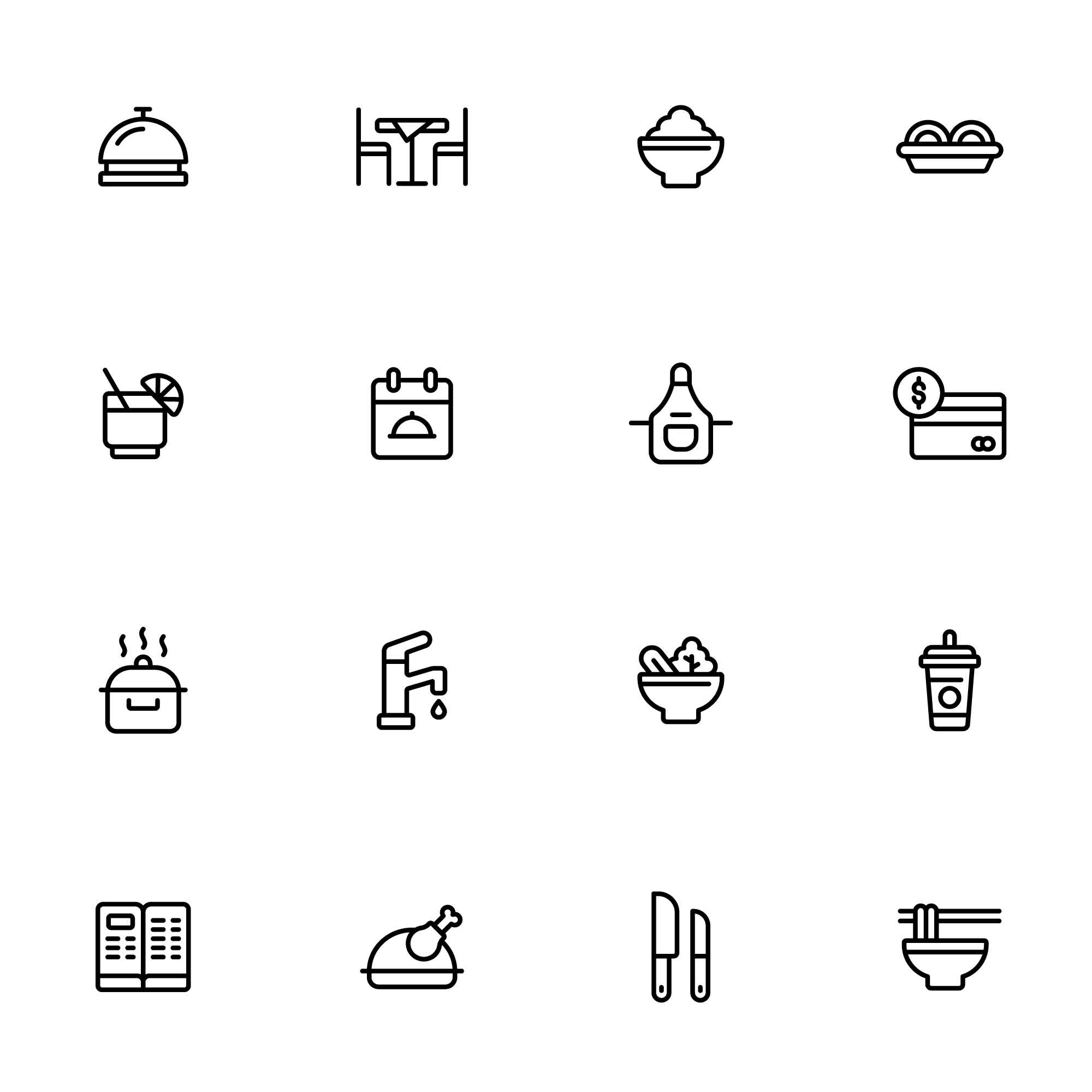 32 Free Restaurant Icons