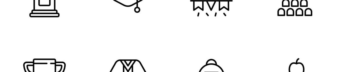 32 Graduation Icons