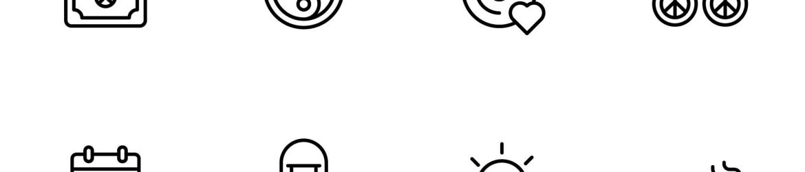 32 Hippies Icons