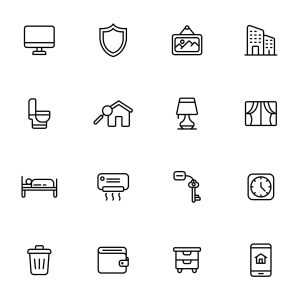 32 Household Icons