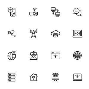32 Internet of Things Icons